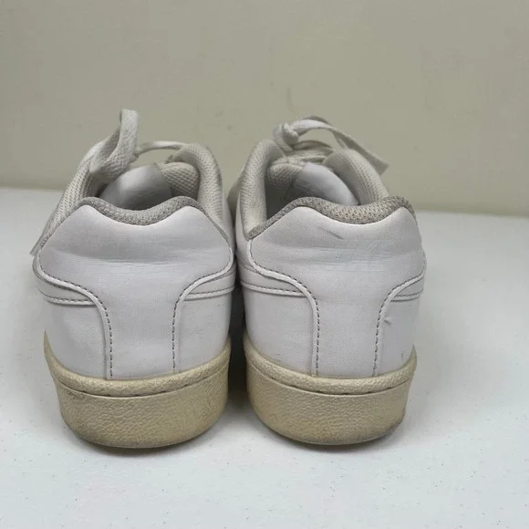 Nike Court‎ Royale White Leather Sneakers Women's Size 8.5 Athletic Shoes - Picture 4 of 6